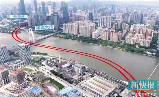 十八号线磨碟沙至冼村区间,盾构机在掘进过程中两次转弯下穿珠江水系,在广州尚属首次
