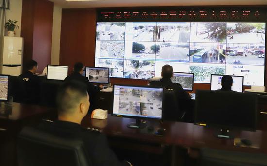 (惠阳区公安分局巡特警大队指挥室)