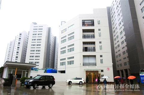 完成改造提升后的容桂恒鼎工业园。/佛山日报记者甘建华摄