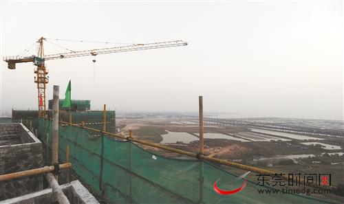 ■建设中的滨海湾新区 记者 郑志波 摄