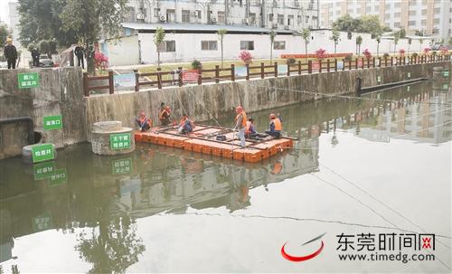 ■塘厦镇鸡爪河污水整治现场 资料图片 郑琳东 摄