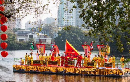 大年至·逛花市 2018广州水上花市正式开埠