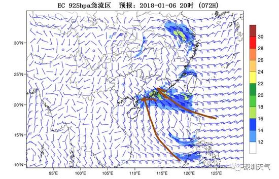 （EC数值预报1月6日）