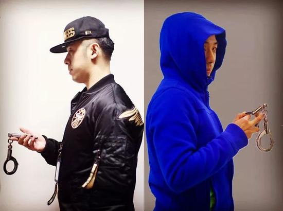 左:弟弟程杰 右:哥哥程俊