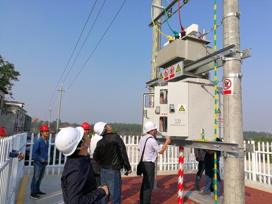 湛江坡头供电局精益化工程助新建台区迎接金质