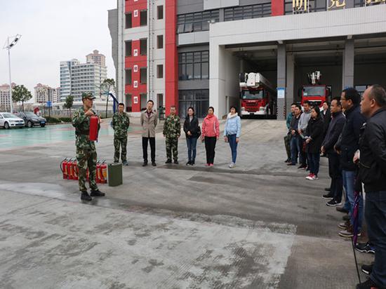 消防宣传教育:珠海横琴消防开展消防安全培训