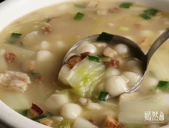 东莞传统美食 咸汤丸