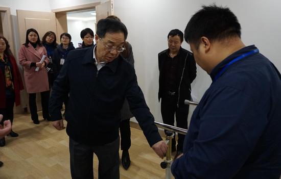 民政部副部长宫蒲光一行调研扶贫基金会雅安公