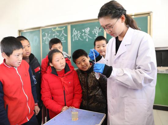 平台联合“果壳网”为阁楼小学孩子们打造水主题环保微课堂