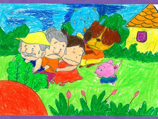 第三届顶新明日朝阳品格作文、绘画比赛奖项揭