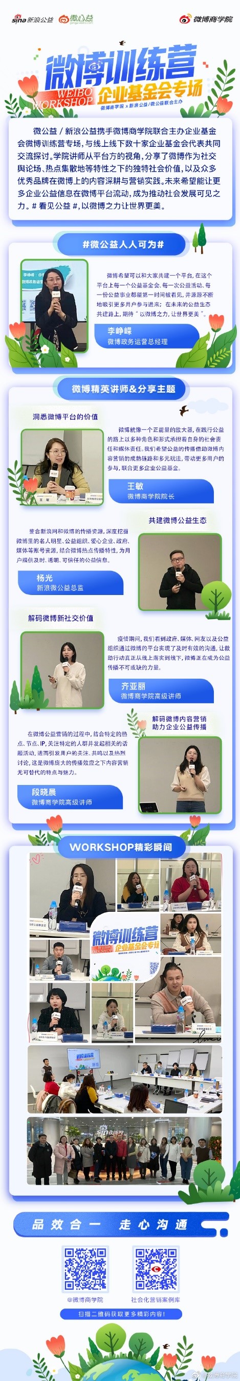 企业基金会#微博训练营#专场