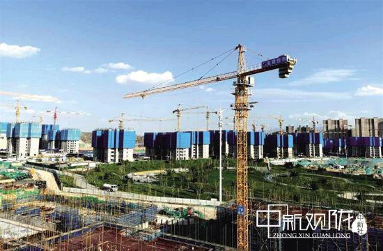 图为兰州城关区碧桂园三期。杨晟途 摄