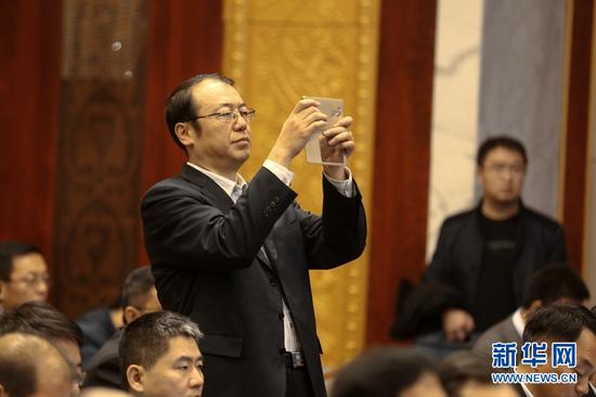 颁奖典礼现场。新华网发 (王生元 摄)