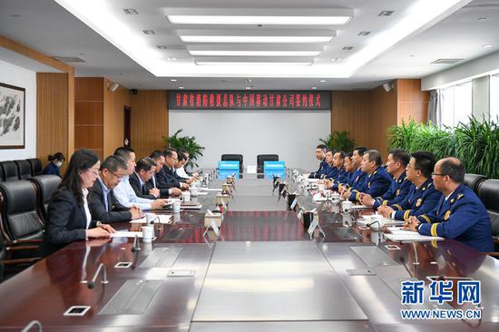 签约仪式现场。(甘肃移动供图)