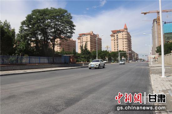 图为贯通后的北地东路。
