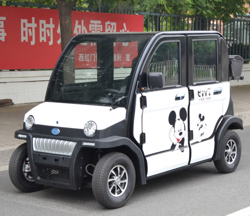 (图:万君旗下知丁D6电动四轮车)