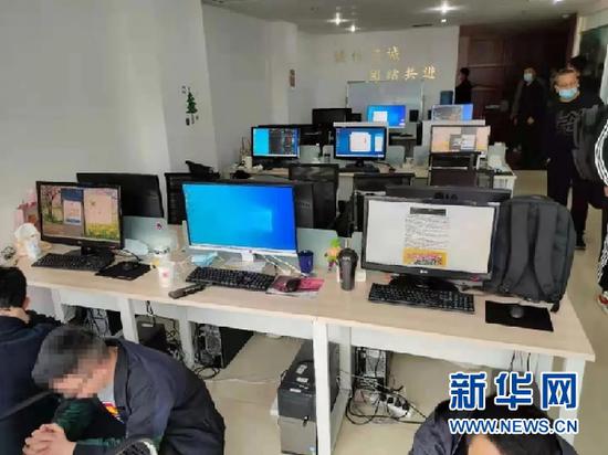 兰州警方查控现场(兰州市公安局供图)