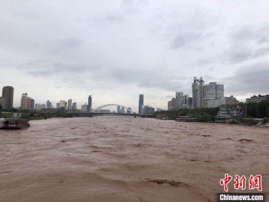 图为黄河进入汛期。(资料图)