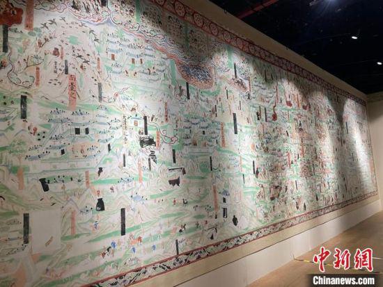 图为展览现场。 江杨烨 摄