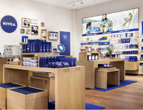 图:妮维雅 线下实体店
