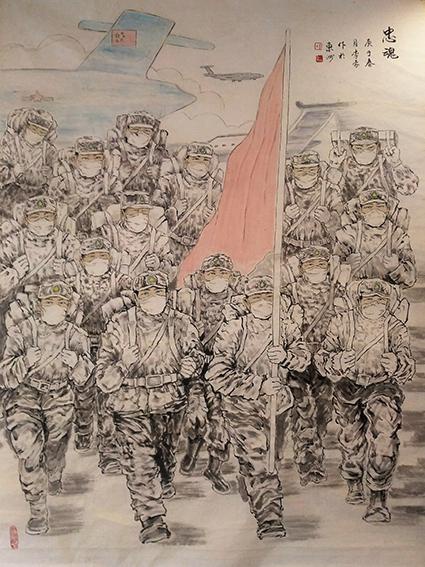 李豪作品 《忠魂》