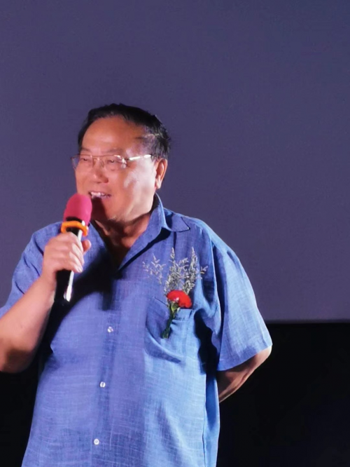 图:现任中央重大革命和历史题材影视创作领导小组成员、国家电影审查委员会委员张思涛先生致辞