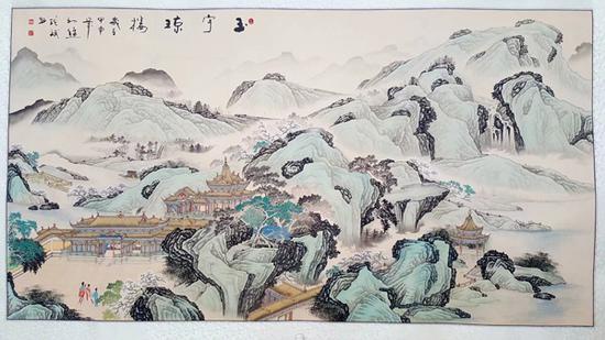 王现宾作品《玉宇琼楼》