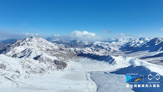 祁连山国家公园景色。新华网发 (武雪峰 摄)