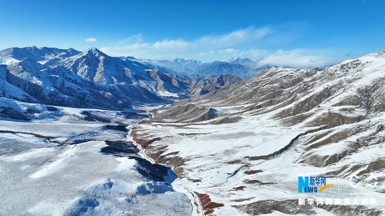 祁连山国家公园景色。新华网发 (武雪峰 摄)