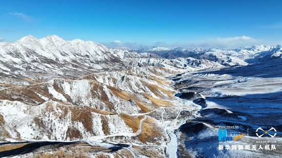 祁连山国家公园景色。新华网发 (武雪峰 摄)