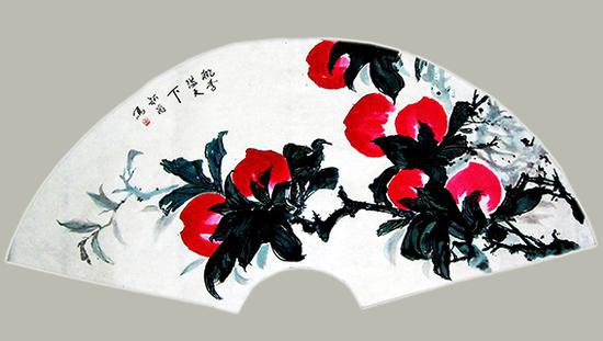 赵珂作品 《桃李满天下》