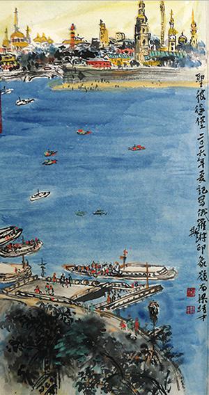 梁桂才作品《圣彼得堡》