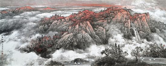 山岳初曦368x146 2020年