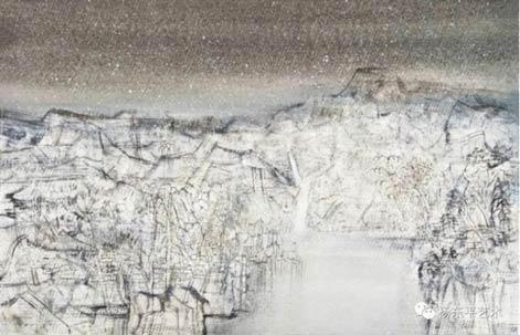 Snow Mountain 70x90cm 2019