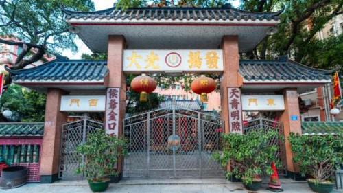 向南村侯王古庙外景