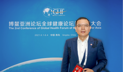 鲜胜副董事长在活动现场