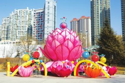 灯展打造春节游玩好去处