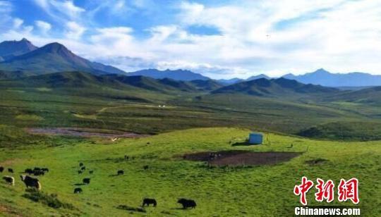 资料图:图为初秋的祁连山景色。 武学峰 摄