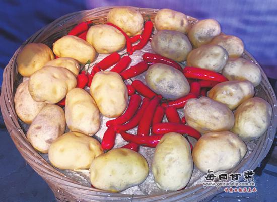 土豆辣椒非常逼真