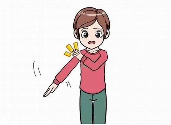 经常睡觉落枕。