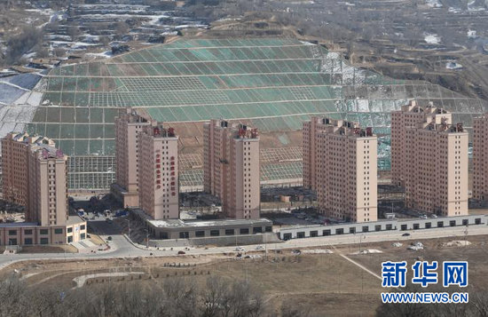 图为马比代新家所在的易地扶贫搬迁安置小区。新华社记者 马莎 摄