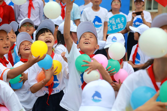 庄科小学的孩子们