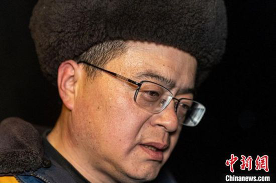 图为乌鞘岭隧维修工区工长苗琦。 李童辉 摄