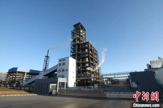 图为兰石金化千吨级循环流化床加压煤气化示范项目。(资料图)兰石宣传部供图
