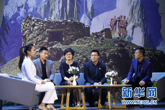 西北师大开学第一课现场。(照片由西北师范大学提供)
