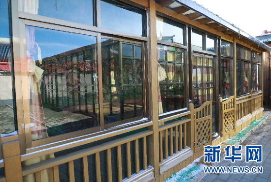 尕秀村一处藏家乐外景