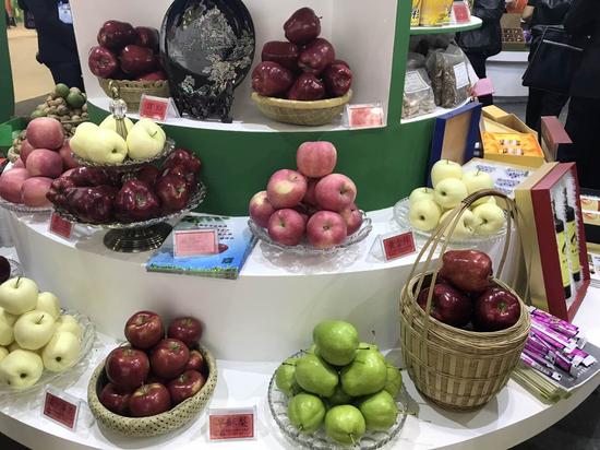 琳琅满目的农博会展品