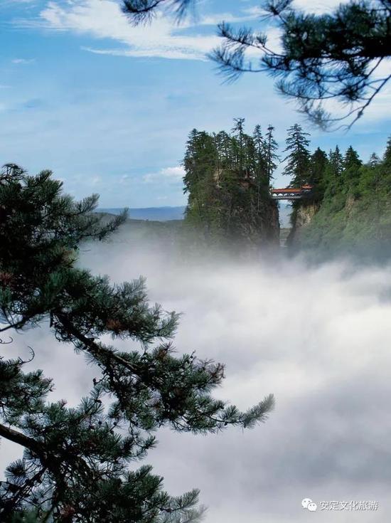 漳县贵清山景区