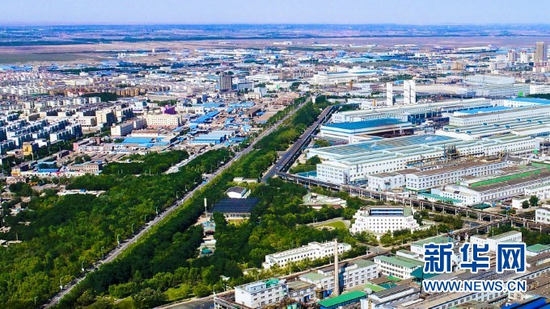 金川集团股份有限公司厂区风貌一览。(金川集团供图)