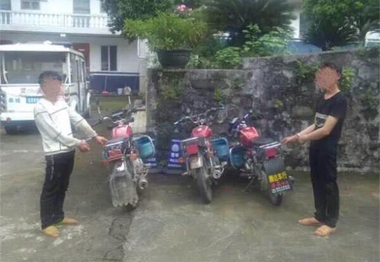 嫌疑人指认赃物